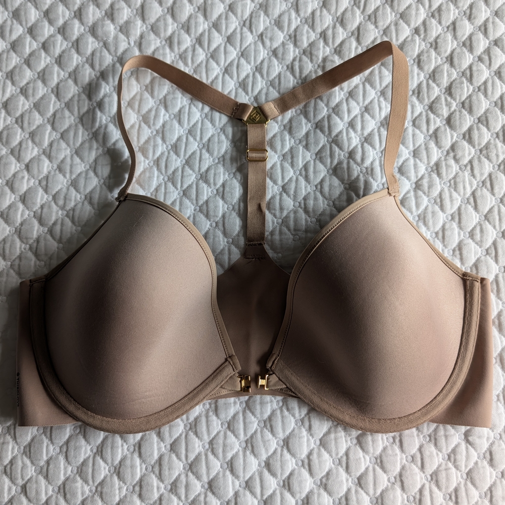 ThirdLove Tan T-Shirt Bra with Adjustable Straps